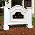Vinyl Address Signs, Mayne Address Signs, Poly Address Signs, Decorative Address Signs, PVC Address Signs